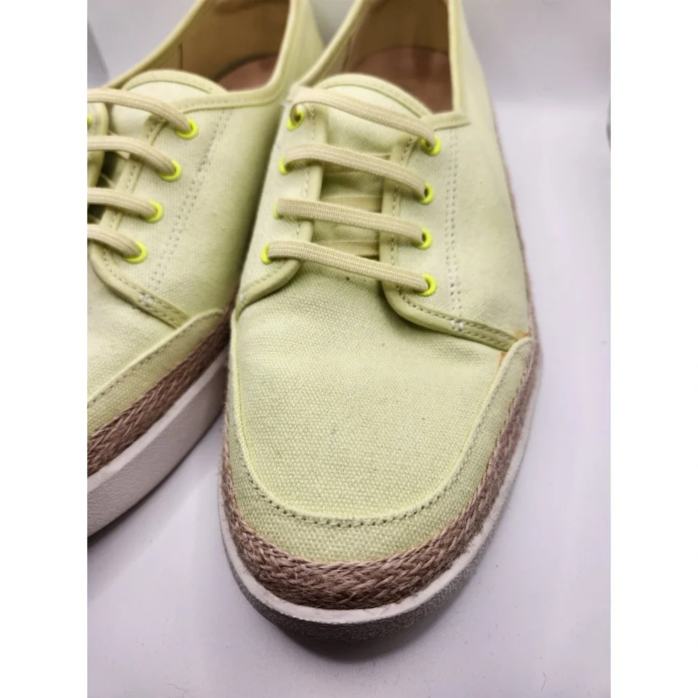 VIONIC Jovie Citrine Canvas Low Top Sneakers Womens‎ Size 9.5